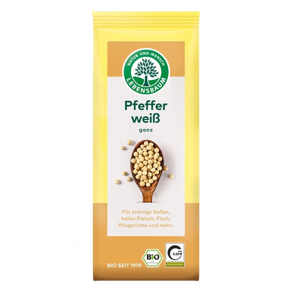 BIO - Pimenta branca, inteira, 50g