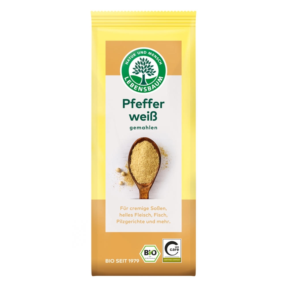 BIO - Pimenta branca moida, 50g