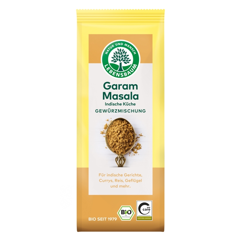 BIO - Mistura de especiarias - Garam Masala - Cozinha Indiana, 40g