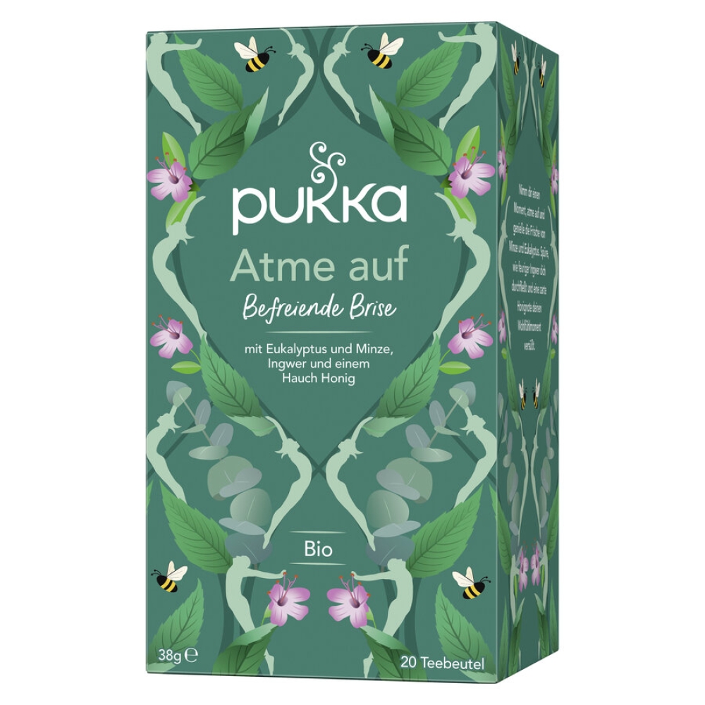 BIO - PUKKA - Atme Auf, Respirar,  20 saq. x 1,9g