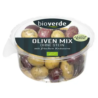 BIO - Mistura de azeitonas s/ caroço, 150g