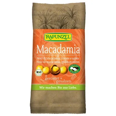 BIO - Nozes de Macadâmia torradas e salgadas, 50g