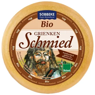 BIO - Queijo Grienken Schmied 50% gordura, 3,8Kg