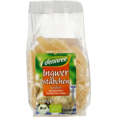 BIO - Sticks de Gengibre, 100g