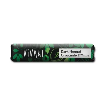 VIVANI - Chocolate BIO - Escuro c/ avelã crocante, VEGAN, 35g