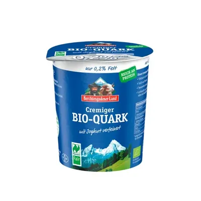 BIO - Quark cremoso 0,2% gordura, 350g