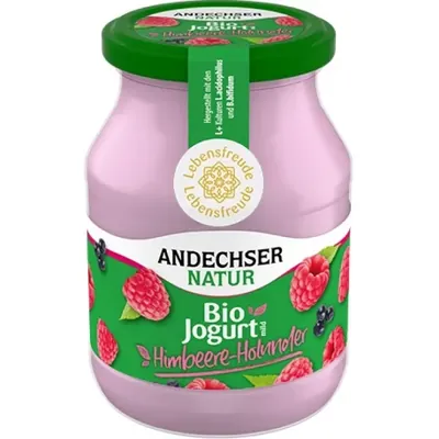 BIO - Iogurte suave Framboesa-Sabugueiro 3,8%, 500g